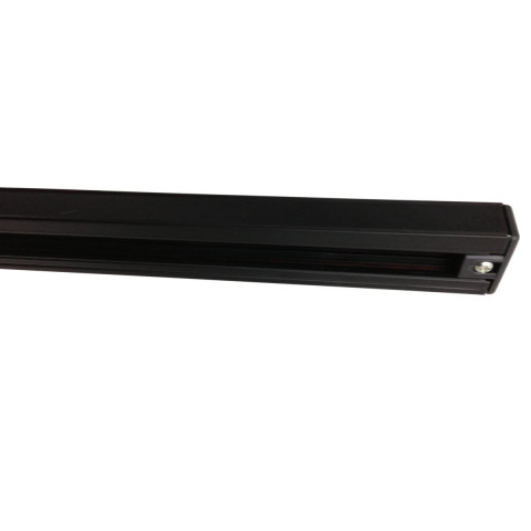 Rail spot binaire monophasé 1m noir