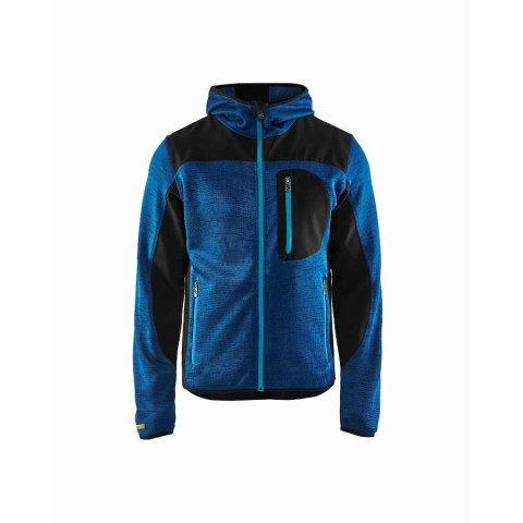 Veste tricotée BLAKLADER à capuche - 49302117