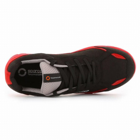 Chaussure basse S3 Sparco Nitro S24 - rouge et noir - taille 42 - NITRO 07522 RSNR - 42