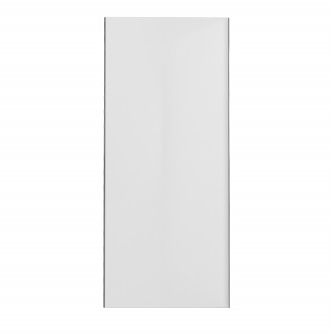 Panneau mural de douche blanc en aluminium - 90 x 210 cm - wall'it blanc 90