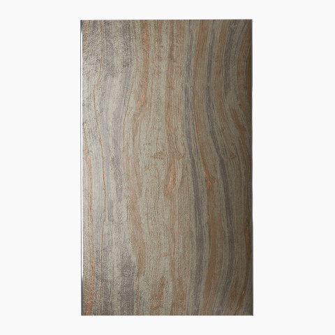 Panneau mural de douche finition pierre en composite pierre de mica et résine - 120 x 210 cm - stone'it wood stone 120 Aurlane - FAC337