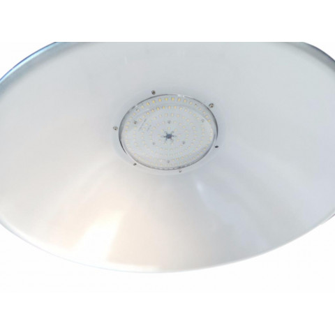 Cloche industrielle led 200w 120 noir ip65 - couleur eclairage : blanc froid 6000k - 8000k