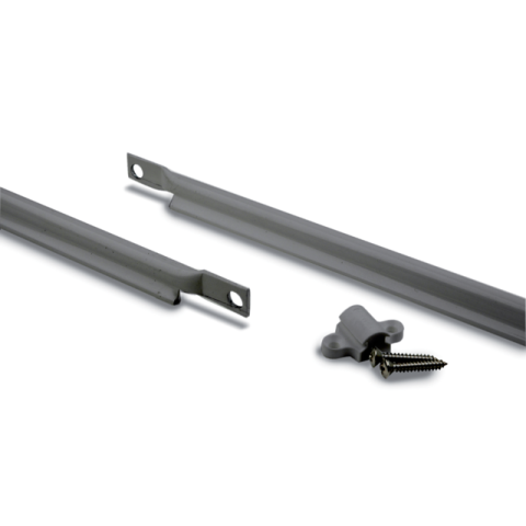Tringle crémone pompier panama 8311 fapim l.2450 mm gris 9006 - 8311_g5