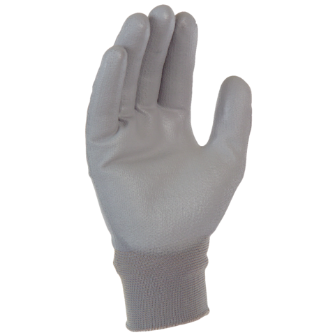 Gant nylon enduit gris Singer - Manutention légère en milieu sec - NYM213PUG - Taille au choix