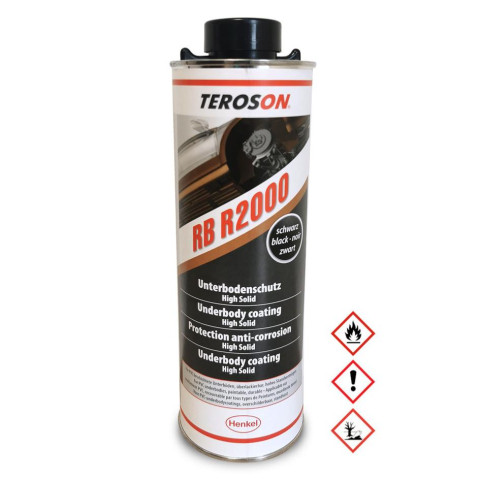 Antigravillonnage teroson rb r2000 anti-corrosion blackson 1kg - noir