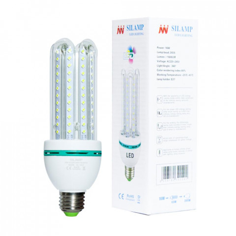 Ampoule led e27 smd2835 cfl 16w 220v lynx 360 - couleur eclairage au choix