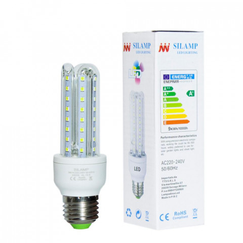 Ampoule led e27 smd2835 cfl 9w 220v lynx 360 - couleur eclairage au choix
