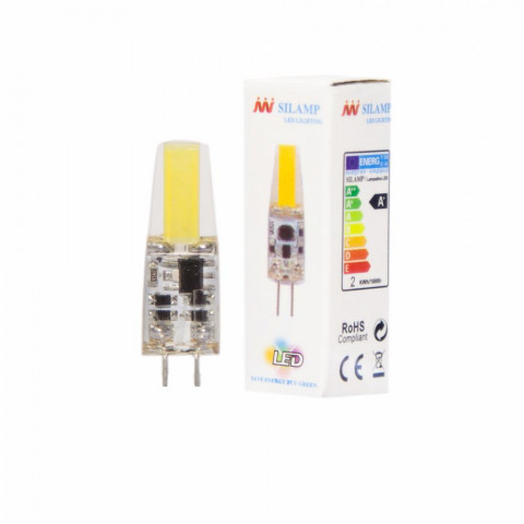 Ampoule led g4 cob 2w 12v 360 - couleur eclairage au choix