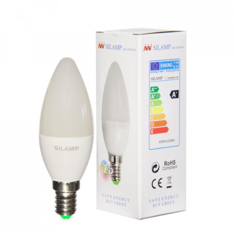 Ampoule led e14 b35 smd 6w 220v 180 - couleur eclairage au choix