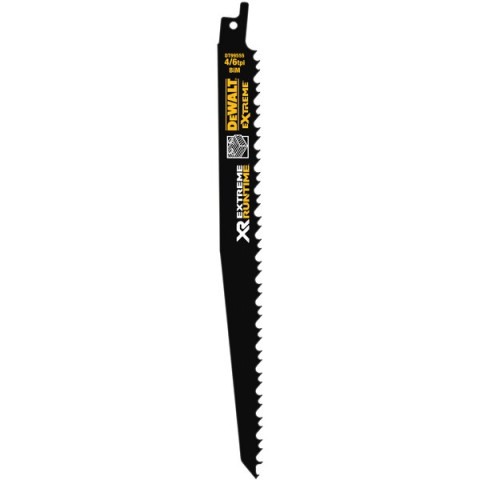 Lame scie sabre xr extreme runtime 152 mm dewalt pour métal - 5 pièces - dt99553