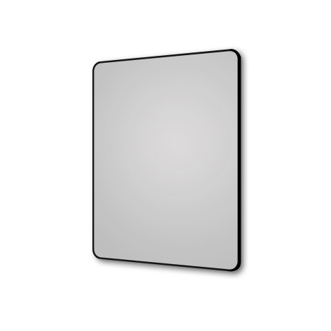 Miroir salle de bain rectangle 60x80cm - encadrement en aluminium - hob 60