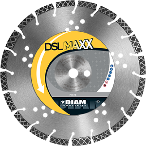 Disque diamant mixte diam ø230mm / 22.23 mm - dslmaxx230/22fd