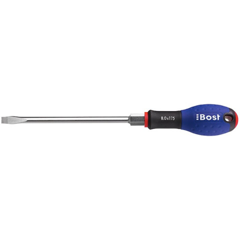 Tournevis BOST avec écrou 6 pans mécanicien - Lame plate Expert - 6,5 X 150 mm - 624330