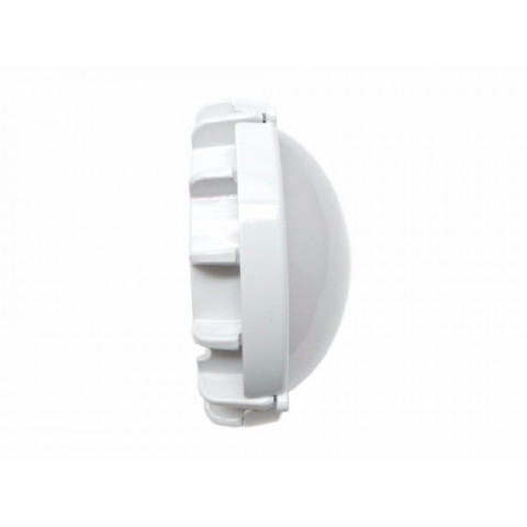 Applique murale led p16 12w ip65 blanc - couleur eclairage : au choix