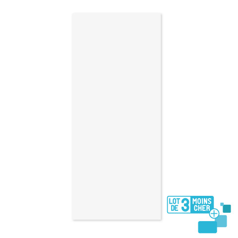 Lot de 3 panneaux muraux pour salle de bains en aluminium blanc - 90x210cm - wall'it Aurlane - PACP281