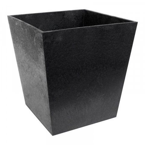 Jardiniere sonata 30cm de hauteur en materiaux recycles, avec drainage, prgompf300