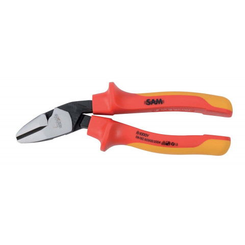 Pince coupante diagonale isolee 1000 volts sam - 25118ti