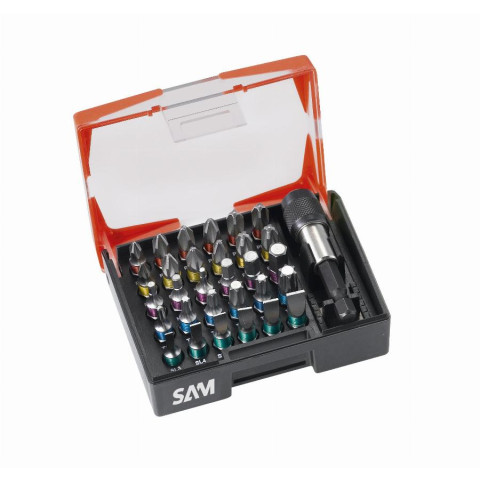 Coffret 31 embouts de vissage SAM - EMB31C