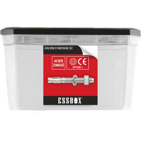 Goujon ESSBOX SCELL-IT ancrage - ØM16 mm x 140 mm - Boite de 10 - EX-92051116140