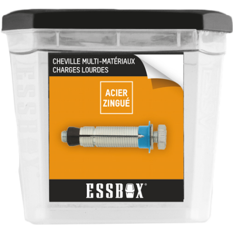 Cheville ESSBOX SCELL-IT Universelle - ØM6 mm x 75 mm - Boite de 25 - EX-9201110675