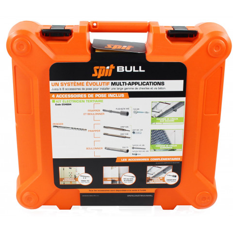 Système chevilleur spitbull 36v 6.2ah li + 6 forets xt3 spit - 054682