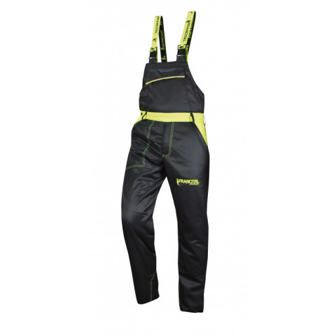 Salopette francital prior type a cl3 - noir - taille xxxl - fi002b-10 xxxl