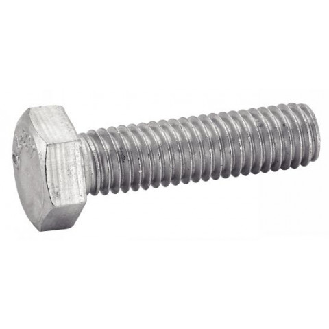 Vis à métaux tête hexagonale acton inox a2 din933 - ø8x25mm - boite de 100 - 621018x25