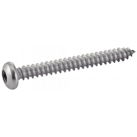 Boîte 200 vis tôle inox a2 tête cylindrique empreinte carrée acton - 4.8 x 70 mm - 624164.8x70