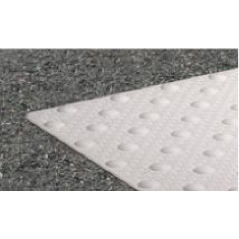 Dalles podotactiles à coller Dinalert DINAC Blanc DV15 MTA - 825 x 412 mm - 102004D