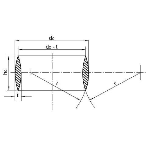 Anneau de charpente type A1 - Carton de 50 - Dimensions au choix