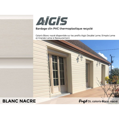 Double lame AIGIS® - Profil DL - Paquet de 4 lames - Coloris au choix