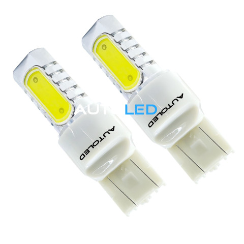 Ampoule led w21/5w / 4 leds blanc / led t20 autoled®