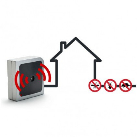 Anti nuisibles à ultrasons gris