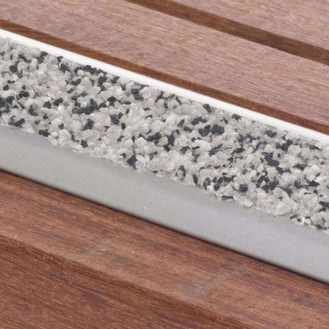 Antidérapant terrasse bois - profil plat minéral - 1,15m