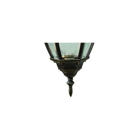 Applique d'extérieur noire street 1 ampoule 26 cm