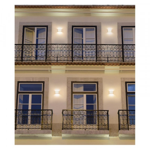 Applique de jardin slim led 8 ampoules