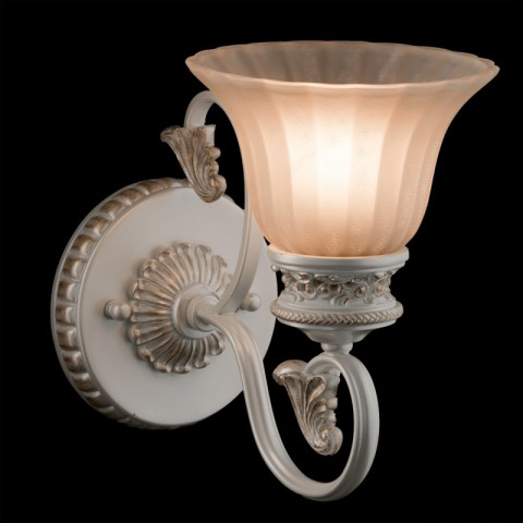 Applique murale beige country 1 ampoule 26 cm