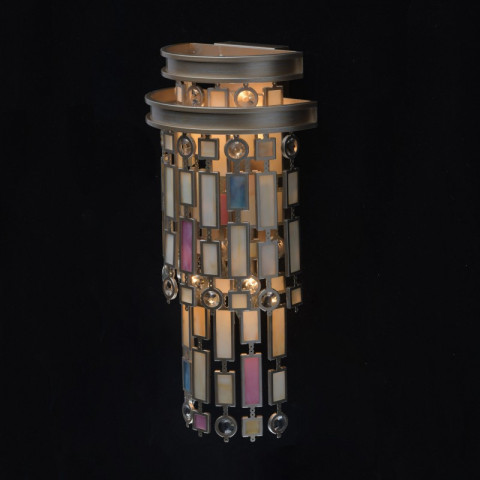 Applique murale beige loft 3 ampoules 14 cm