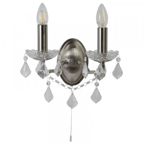 Applique paris, 2 ampoules - Coloris au choix