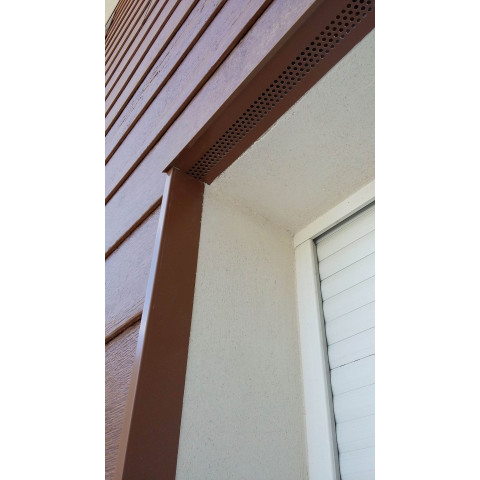 Larmier ventilé de 65 mm CanExel® - Coloris au choix