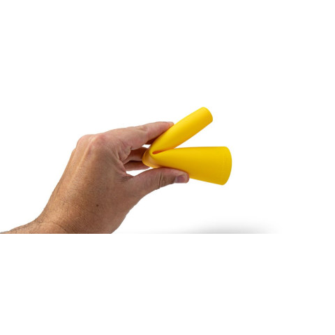Baguette de signalisation Q4/Q5 jaune en silicone souple Suprabeam - SB950087