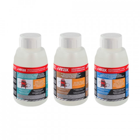 Centrale de désembouage Virax Virafal® + injecteur et réducteur + poignée (1 bidon d'additif offert) 295053
