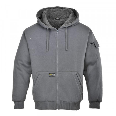 Blouson à capuche pewter portwest - Taille et coloris au choix