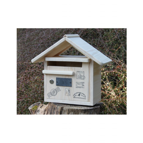 Boîte aux lettres en bois créastuce : altitude (courte)