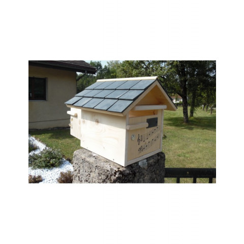 Boîte aux lettres en bois créastuce : domiciladore (2 portes prestige)