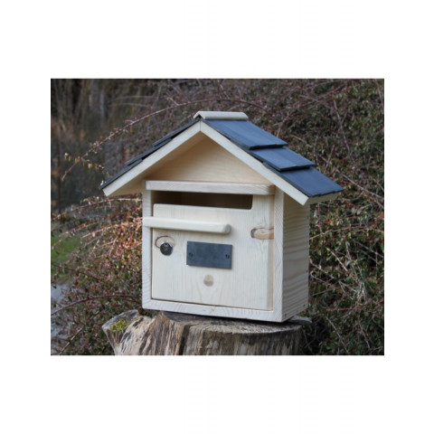 Boîte aux lettres en bois créastuce : maillat (courtes prestige)
