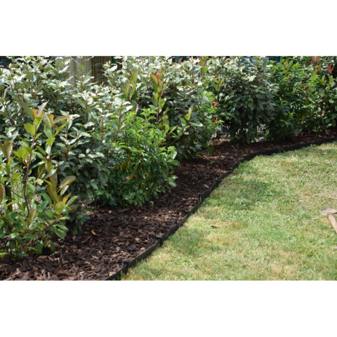 Bordure de jardin flexible ecofirst 10 m - noir - Hauteur au choix