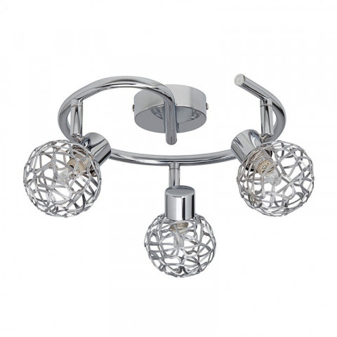 Brillant g02233/15 virgo spirale a 3 lumieres chrome - 33w