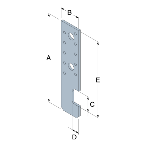 Ancrage IPN - Carton de 75 - Dimensions au choix