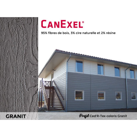 Lame simple CanExel® - Profil CED’R TEX - Paquet de 4 lames - Coloris au choix